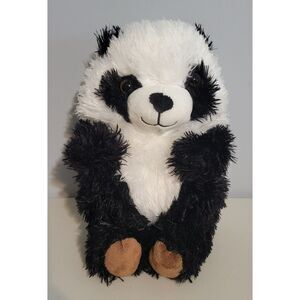 Goffa‎ Stuffed Animal Plush Panda Black and White 8" Pre-Owned